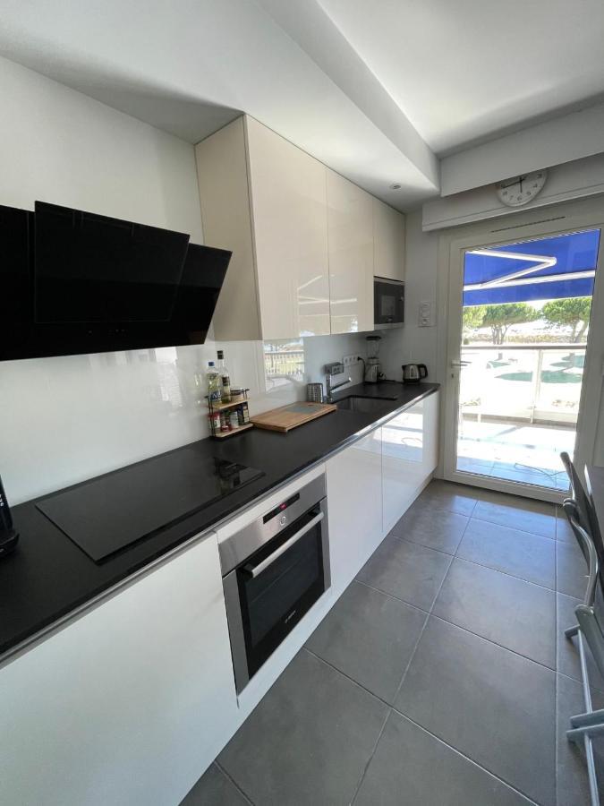 Le Mistral Appartement Vue Mer 勒格罗-迪鲁瓦 外观 照片