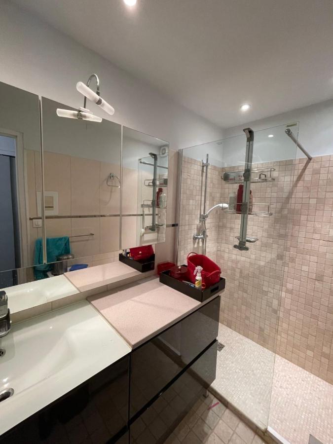 Le Mistral Appartement Vue Mer 勒格罗-迪鲁瓦 外观 照片