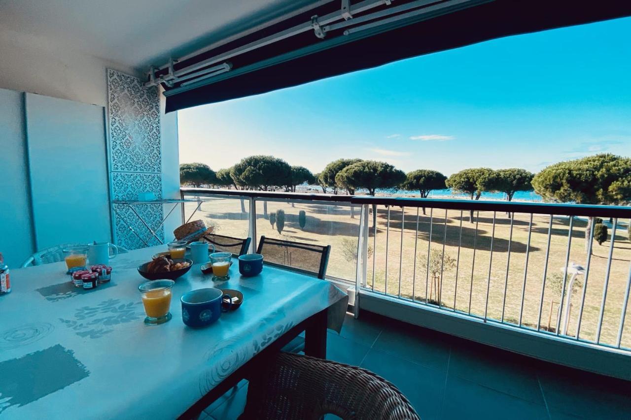 Le Mistral Appartement Vue Mer 勒格罗-迪鲁瓦 外观 照片